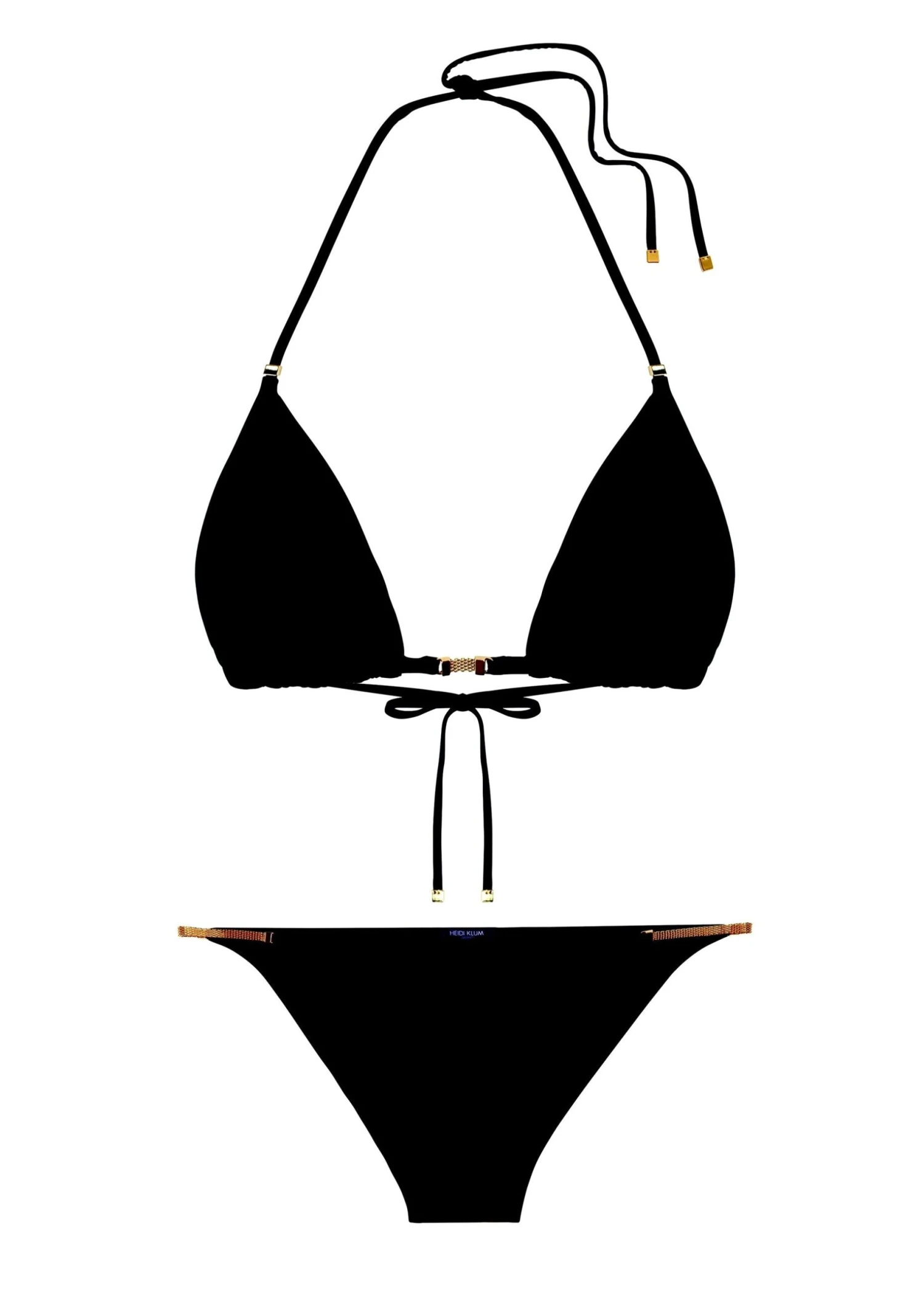 Sun Dappled Decadence Triangle And String Bikini 3 Sun Dappled Decadence Triangle And String Bikini