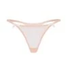 AGENT PROVOCATEUR Lorna Thong (Sand/White) -Underwear Specialty Store 106458 flatshot front a