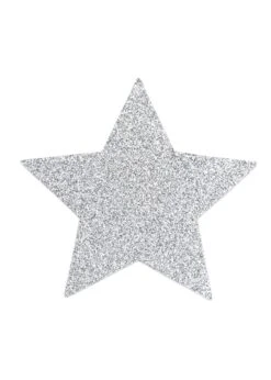 Bijoux Indiscrets Flash Star Glitter Nipple Reusable Covers -Underwear Specialty Store 2010157.silver bijoux indiscrets flash star silver nipple sticker bedroom fun accessories sexy lingerie a