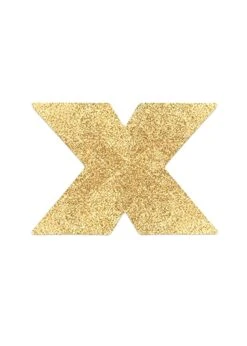 Bijoux Indiscrets Flash Cross Glitter Reusable Pasties -Underwear Specialty Store 2010713.gold bijoux indiscrets flash cross nipple cover stickers reusable lingerie accessories b 1
