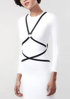 Bijoux Indiscrets Maze Multi-Way Body Harness -Underwear Specialty Store 2011390 bijoux indiscrets maze multiway body harness black body accessories sexy lingerie b