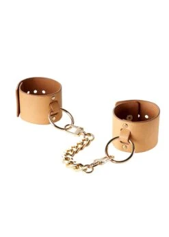 Bijoux Indiscrets Maze Wide Cuffs -Underwear Specialty Store 2011512.br bijoux indiscrets maze wide cuffs brown leather bedroom fun accessories sexy lingerie b