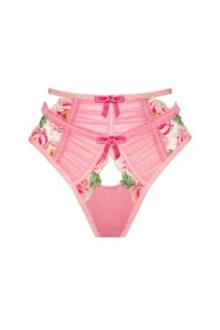 Needle Point Roses Cheeky Panty -Underwear Specialty Store 2022.11.09.ForLoveAndLemons23406