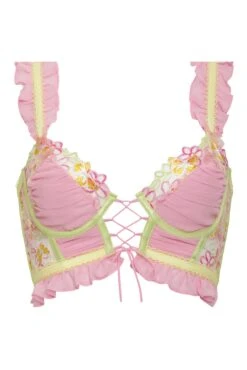 Sunset Butterfly Ruffle Bustier -Underwear Specialty Store 2022.12.09.ForLove Lemons24826