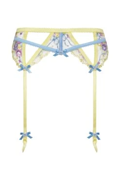 Lavender Meadows Embroidery Garter -Underwear Specialty Store 2022.12.09.ForLove Lemons24869
