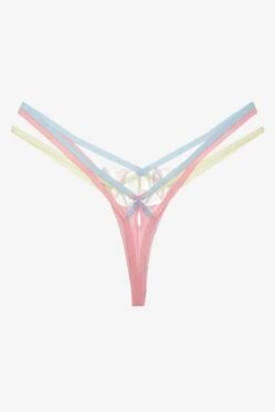 Pastel Tulips Thong Panty -Underwear Specialty Store 2023.01.30.ForLoveAndLemons29017 becec75a aaac 4219 841e e84dd00544b2