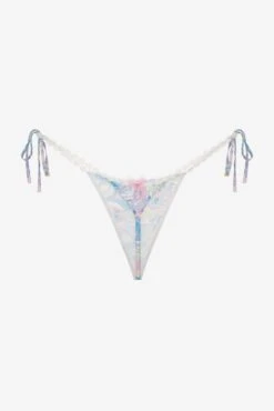 Midsummer Floral Thong Panty -Underwear Specialty Store 2023.01.30.ForLoveAndLemons29029
