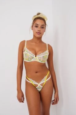 Lemon Daisy Underwire Bra -Underwear Specialty Store 220208 BC FLL 28PDP LOOK 11 0005
