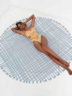 Waterlily Embroidery Teddy