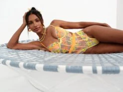 Waterlily Embroidery Teddy -Underwear Specialty Store 220322 BC FLLxVS LOOK 15 0018