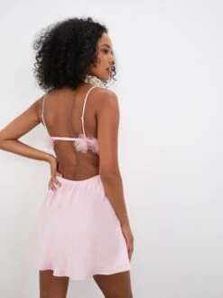 Floral Trim Slip Dress -Underwear Specialty Store 220815 BC FLLxVS LOOK 33 0054