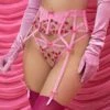 Whimsical Garden Garter -Underwear Specialty Store 220922 FLL VDAY22 Shot05 145 B