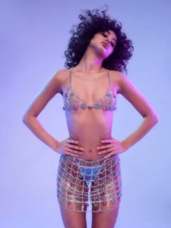 Butterfly Grid Bra -Underwear Specialty Store 230216 BC FLL BODY JEWELRY CT1979 SP23 CBS1827 SP23 0010