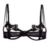 BLUEBELLA Nova Ouvert Cup Bra (Black) -Underwear Specialty Store 31623.bk bluebella nova bra black cupless sexy lingerie a 1