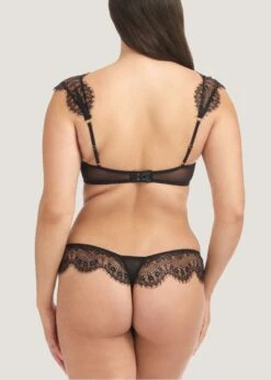 BLUEBELLA Marina Thong 19 BLUEBELLA Marina Thong -Underwear Specialty Store 40164 bluebella marina thong boyshort lace mesh black bottoms sexy lingerie H