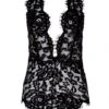 BLUEBELLA Natalia (Black) Body Playsuit 1 BLUEBELLA Natalia (Black) Body Playsuit -Underwear Specialty Store 40169 bluebella natalia body black bodysuit sexy lingerie a