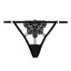 BLUEBELLA Pandora Thong -Underwear Specialty Store 40171.bk bluebella pandora thong black string bottoms sexy lingerie a