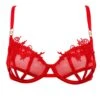 BLUEBELLA Priscilla (Red) Bra -Underwear Specialty Store 40922.rd bluebella priscilla bra red sexy lingerie underwire nonpadded a