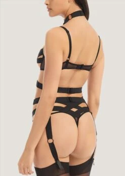 BLUEBELLA Emilia (Black) Harness -Underwear Specialty Store 40954 bluebella emilia black harness body sexy lingerie e