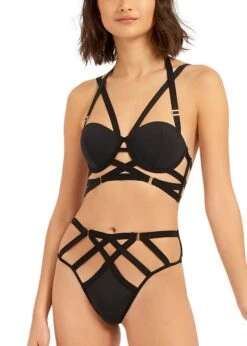 BLUEBELLA Rhodes Bra 12 BLUEBELLA Rhodes Bra -Underwear Specialty Store 41006 bluebella rhodes bra underwire padded black sexy lingerie e