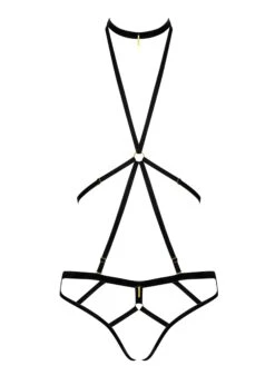 Maison Close Les Fetiches Body Harness -Underwear Specialty Store 608629 maison close les fetiches body harness set black sexy lingerie bodywear E