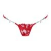 Love Story G-String -Underwear Specialty Store LC238LSR lucky cheeks love story red gstring thong swarovski bottoms sexy lingerie A