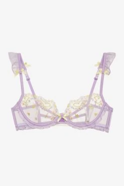 Heart Wreath Underwire Bra 15 Heart Wreath Underwire Bra -Underwear Specialty Store SKBR1834 SU23 YELLOW 1