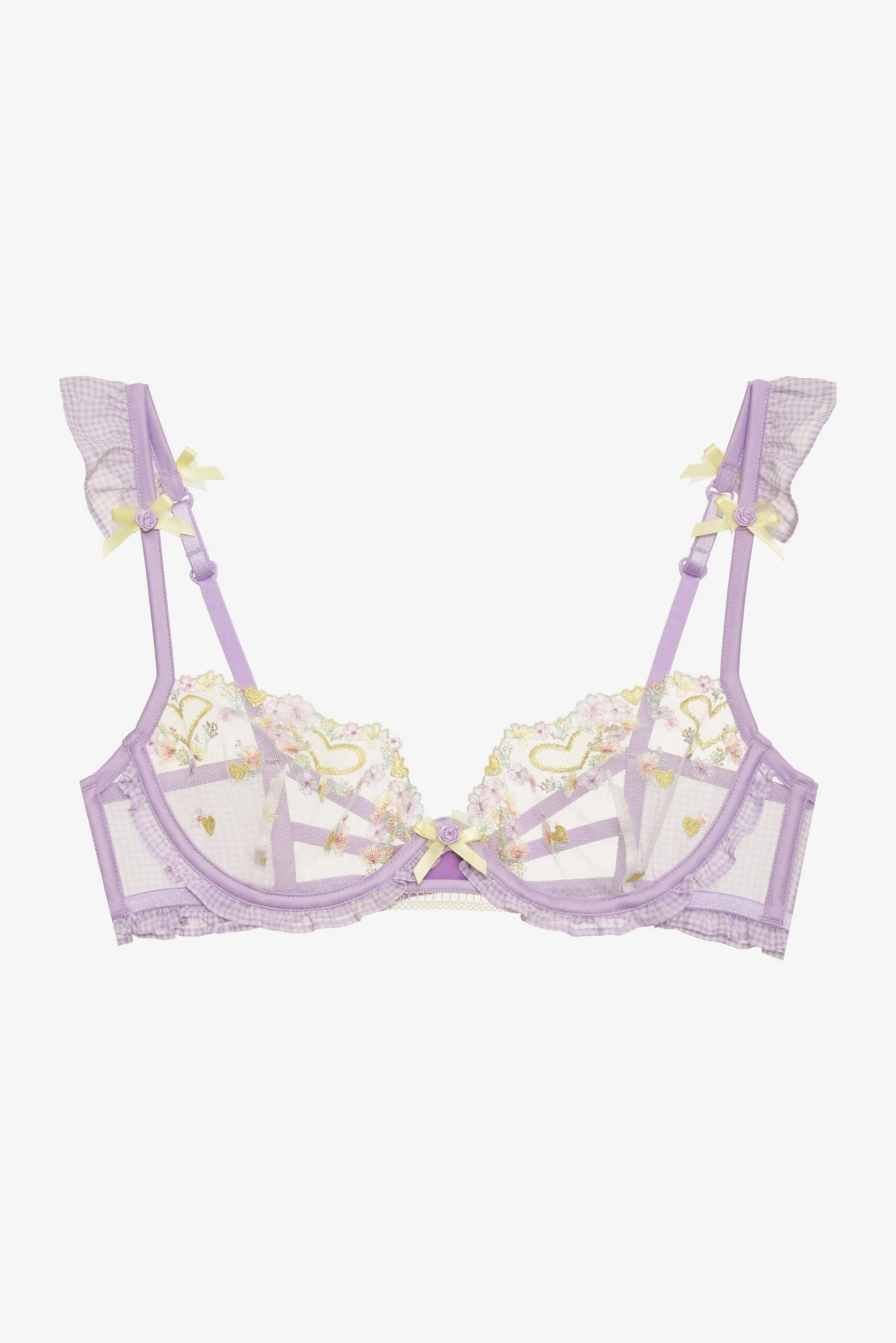 Heart Wreath Underwire Bra 8 Heart Wreath Underwire Bra - Image 6