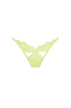 Creamsicle Lace Thong Panty -Underwear Specialty Store SKPA1572 SU22 MINTGREEN 0166
