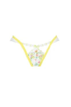 Summer Lovin' Thong Panty 15 Summer Lovin' Thong Panty -Underwear Specialty Store SKPA1574 SU22 IVORY 0162