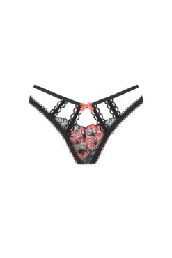 Penelope Thong Panty -Underwear Specialty Store SKPA1592 SU22 BLACK 0179 2