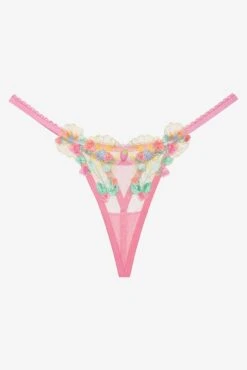 Berry Patch Thong Panty -Underwear Specialty Store SKPA1746 SU23 Pink 1