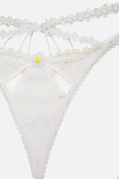 3D Daisy High-Waist Panty -Underwear Specialty Store SKPA1747 SU23 WHITE 3