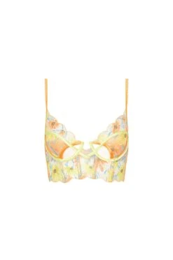 Waterlily Embroidery Bustier -Underwear Specialty Store SKSP1622 SU22 ORANGE 0041 1693b952 0c84 4c18 93de 9938c4efc7e9