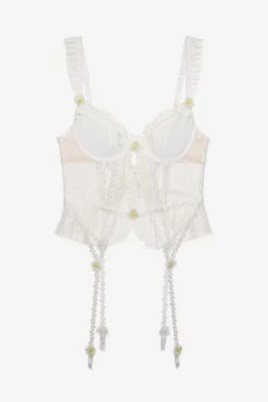 3D Daisy Bustier -Underwear Specialty Store SKSP1759 SU23 WHITE 1