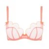 AGENT PROVOCATEUR Lorna Bra (Coral) -Underwear Specialty Store agent provocateur lorna bra coral underwired non padded pink sexy lingerie A
