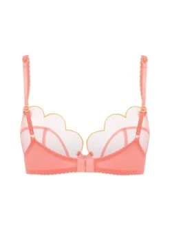 AGENT PROVOCATEUR Lorna Bra (Coral) -Underwear Specialty Store agent provocateur lorna bra coral underwired non padded pink sexy lingerie F