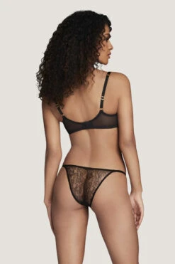 AGENT PROVOCATEUR Lorna Lace Bra (Black) -Underwear Specialty Store agent provocateur lorna lace bra black luxury lingerie C