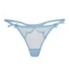 AGENT PROVOCATEUR Lorna Party Thong (Baby Blue) -Underwear Specialty Store agent provocateur lorna party thong baby blue underwear bottoms luxury lingerie D