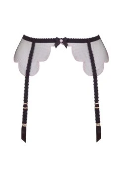 AGENT PROVOCATEUR Lorna Suspender (Black/Pink)