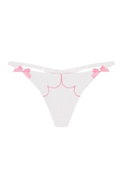 AGENT PROVOCATEUR Lorna Thong (White / Pink)