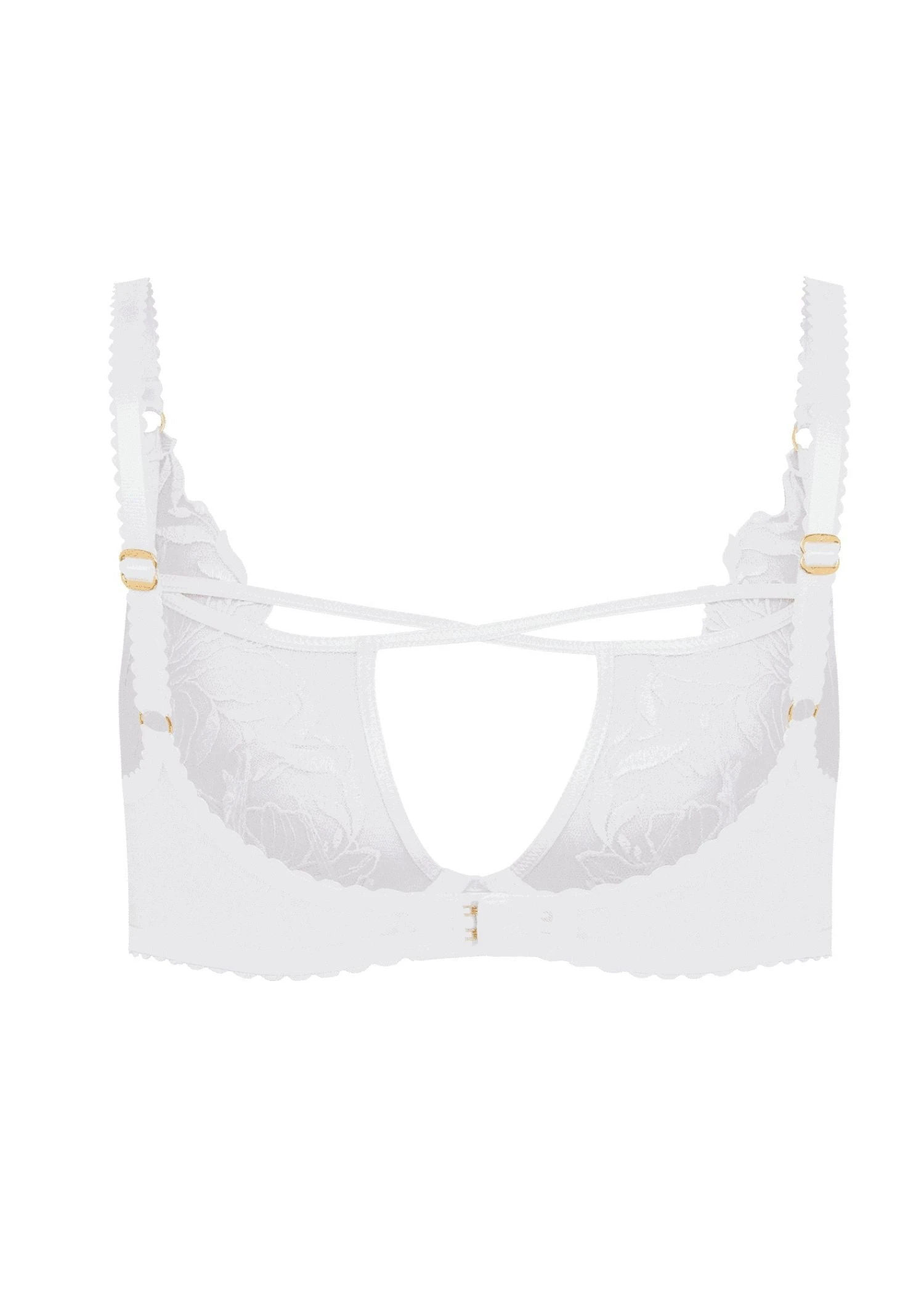 AGENT PROVOCATEUR Ozella Bra (White) 8 AGENT PROVOCATEUR Ozella Bra (White) - Image 6