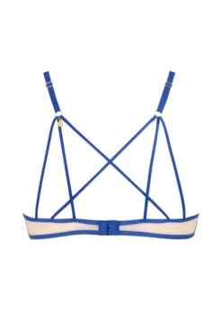 After Midnight Open Bra (Ink Blue) -Underwear Specialty Store atelier amour after midnight open bra cupless underwired ink blue sexy lingerie G