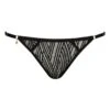 Sensual Wave Open Brief -Underwear Specialty Store atelier amour onde sensuelle black lace open brief ouvert panty sexy lingerie A