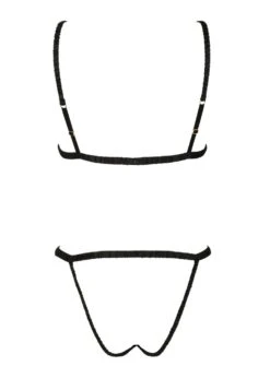 Please Me Open Body Harness 11 Please Me Open Body Harness -Underwear Specialty Store atelier amour please me open black body harness bondage bodywear sexy lingerie G