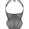 Selene Cupless Body (Black) -Underwear Specialty Store atelier bordelle selene black cupless body soft mesh sexy lingerie bodywear A