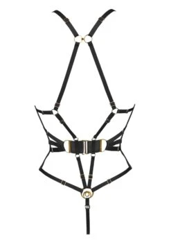 Selene Body (Black) 13 Selene Body (Black) -Underwear Specialty Store atelier bordelle selene black thong body soft mesh sexy lingerie bodywear G