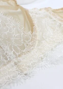 Tamara Bra -Underwear Specialty Store aw1801 tam.wh edge o beyond tamara bra underwire nonpadded white mesh sexy lingerie c