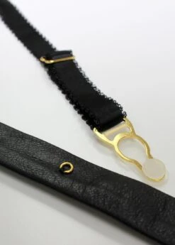 Maria Suspender -Underwear Specialty Store aw1804 mar.bk edge o beyond maria suspender black sexy lingerie bottoms c