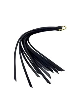 Omega Tassel Flogger (Black)